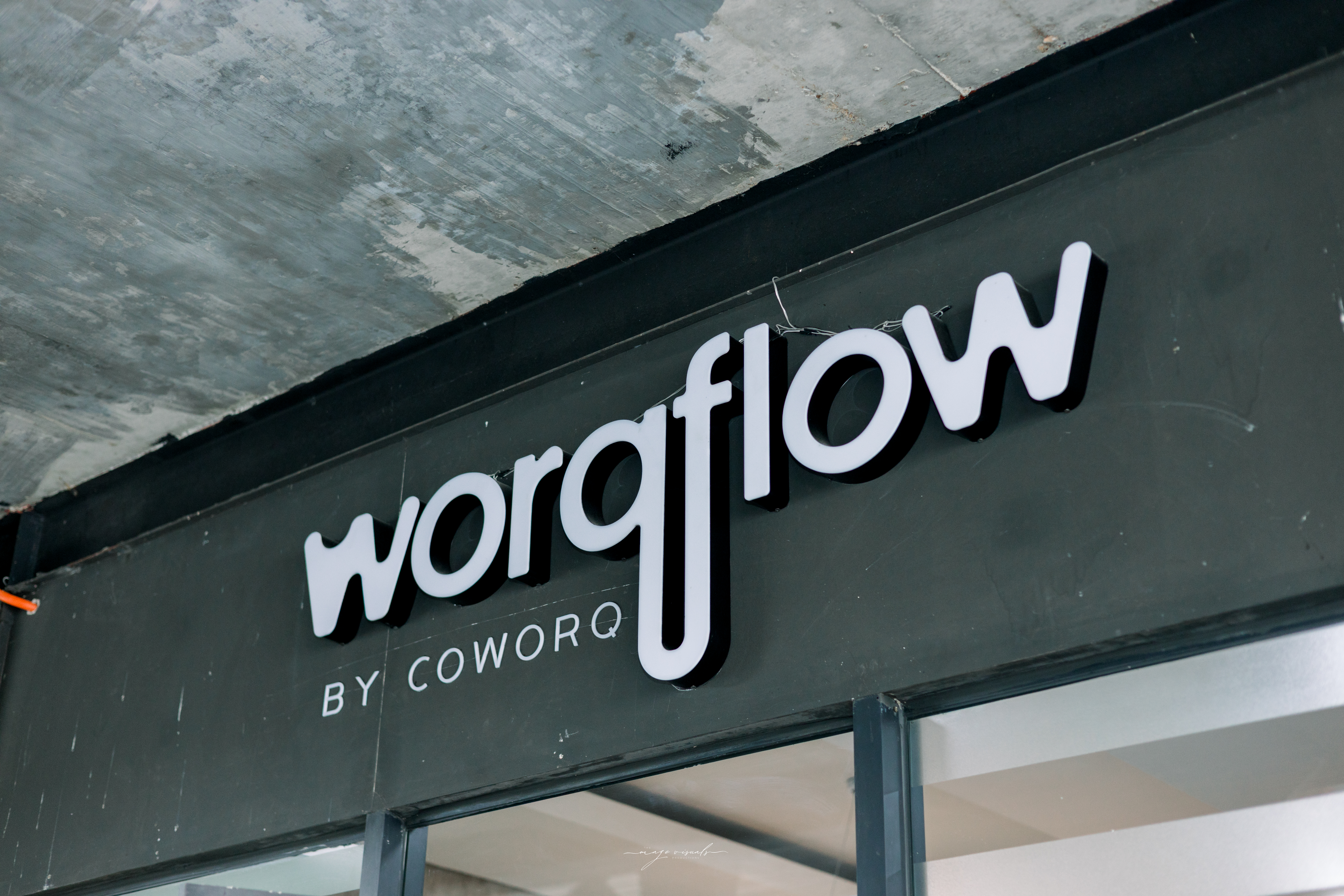 Worqflow office and coworking front space