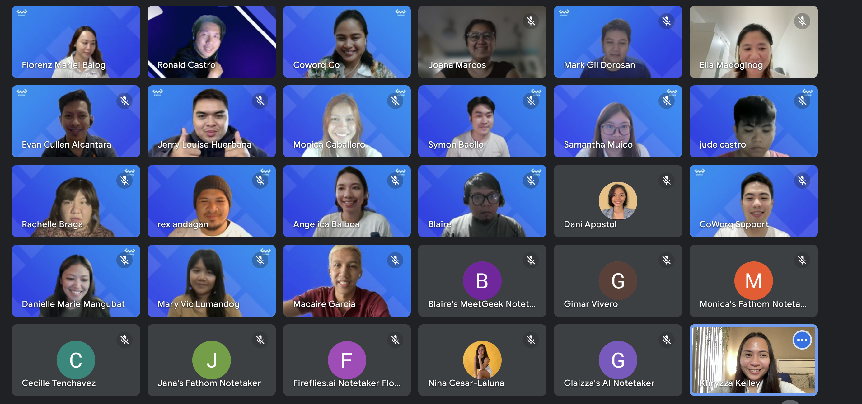 CoWorqers at their desks