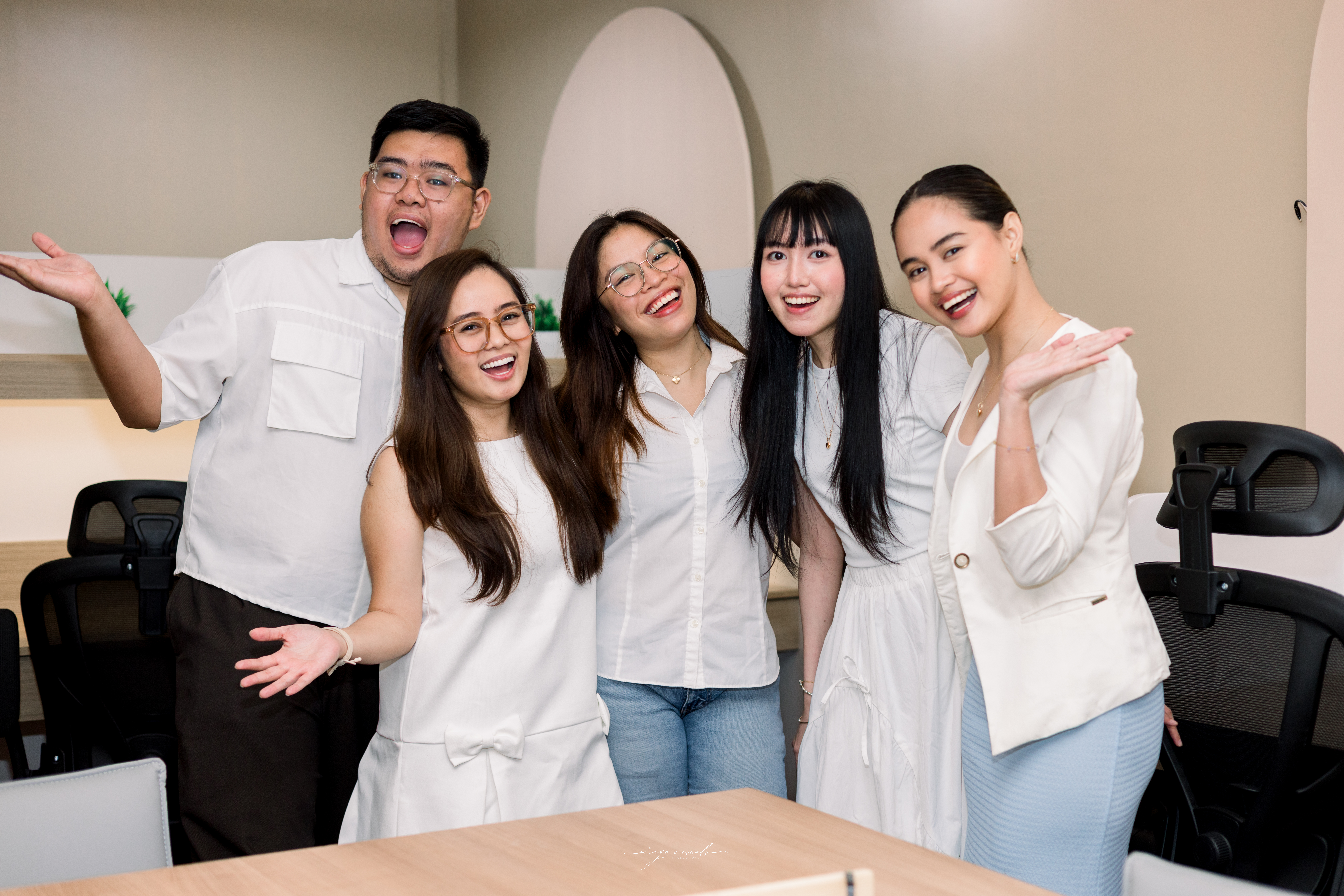 The CoWorq team in the Davao City office