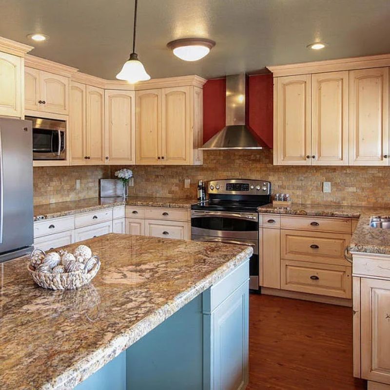 Santa Fe knotty alder kitchen Tucson
