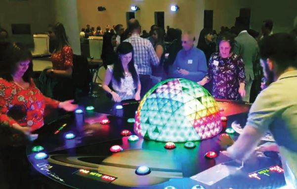 6 palyer rapid reactions game hire for parties and corporate events