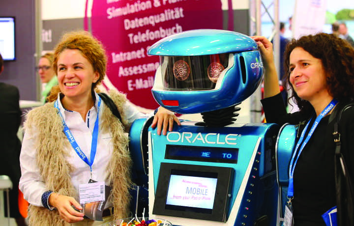 Humanoid interactive robot for exhibitios
