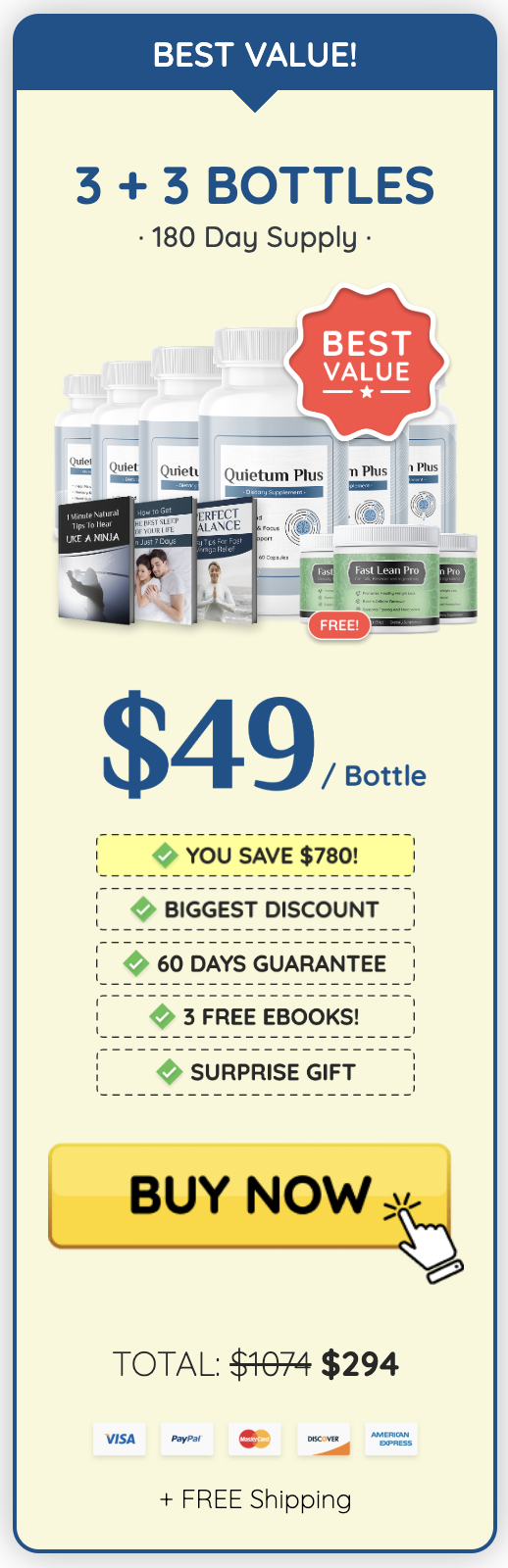 Quietum plus bottle 6