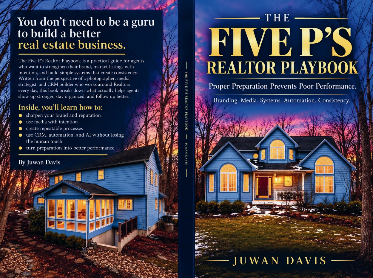 Cover of The Five P's Realtor Playbook by Juwan Davis