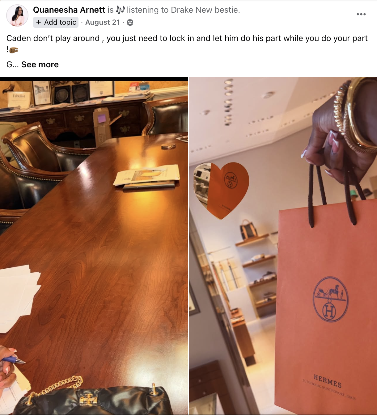Client testimonial