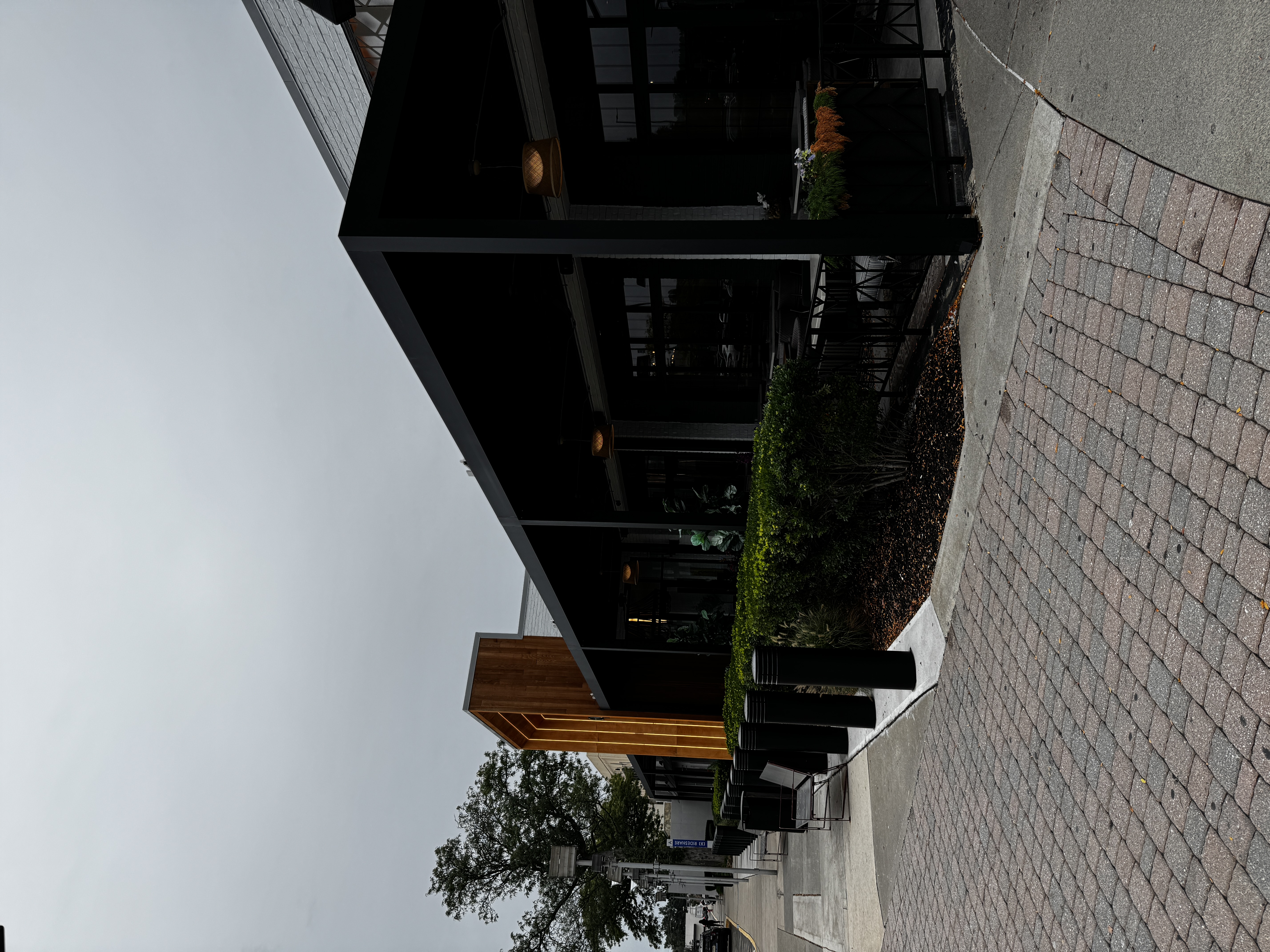 Fogo de Chao outdoor dining enclosure project