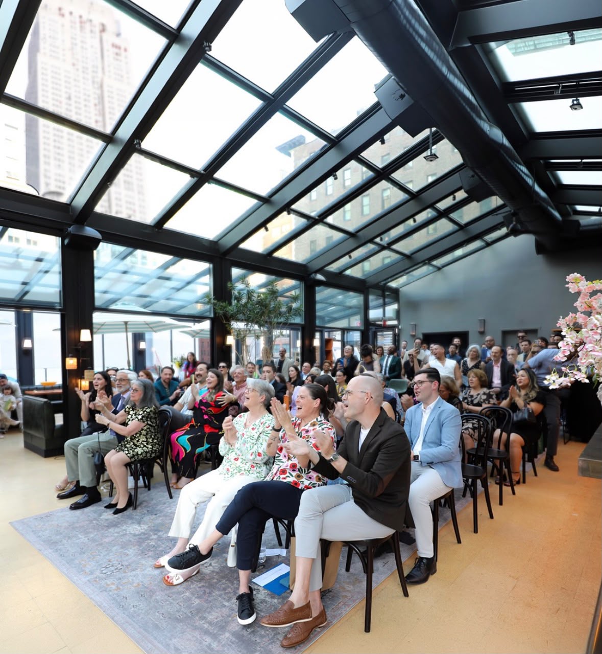 The Glass Ceiling rooftop project