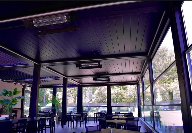 Char Steakhouse commercial pergola project