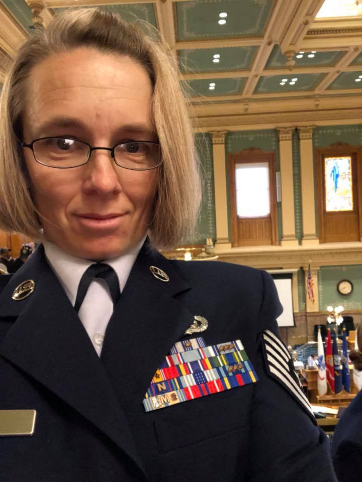 Air Force service representing 26 years of leadership and military experience