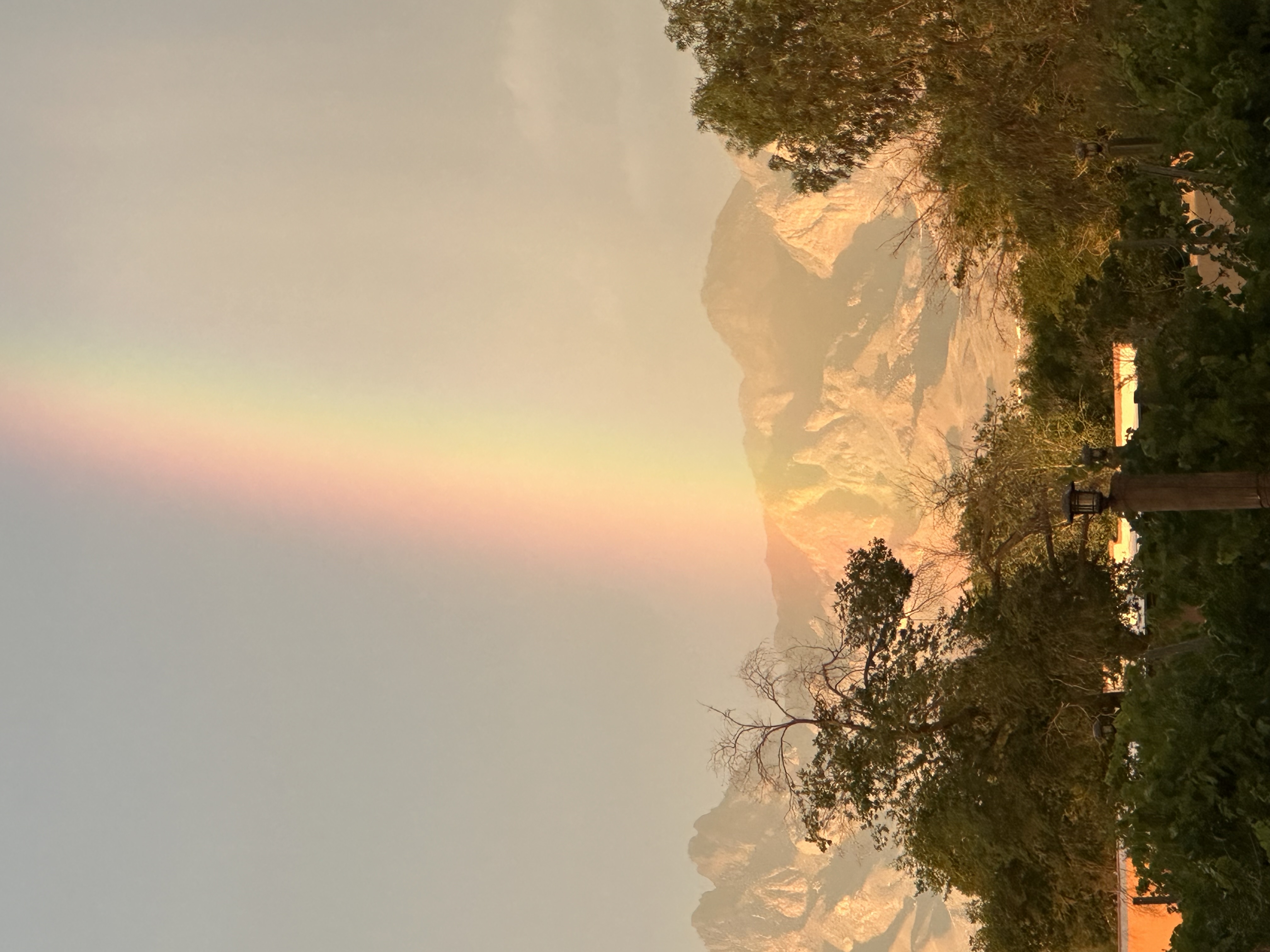 Sunrise over the mountains in Arizona symbolizing reflection and transformation