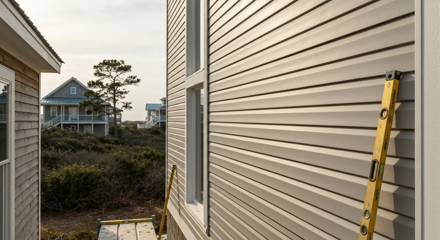 Siding replacement project
