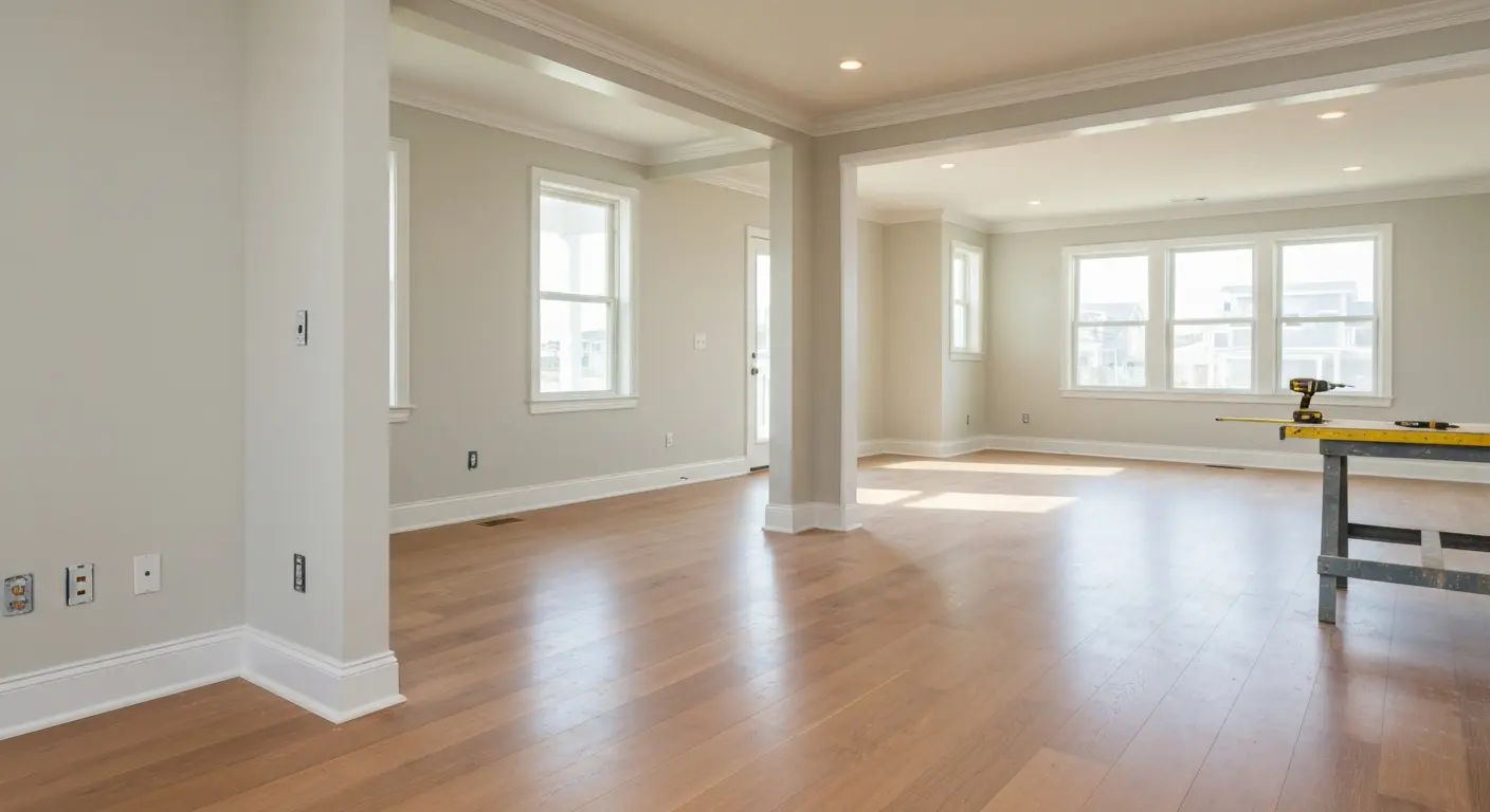 Renovated home interior