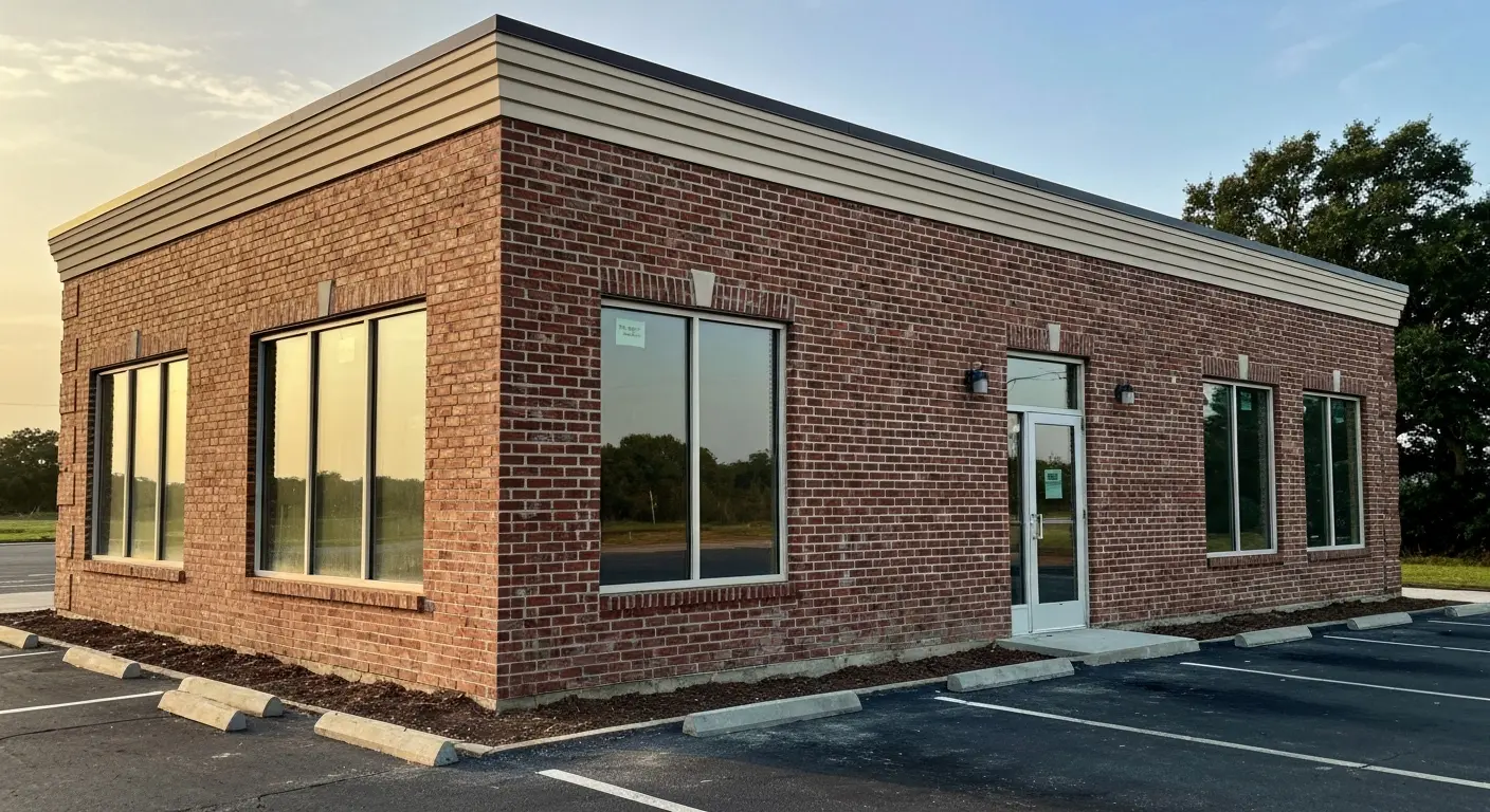 Commercial building addition