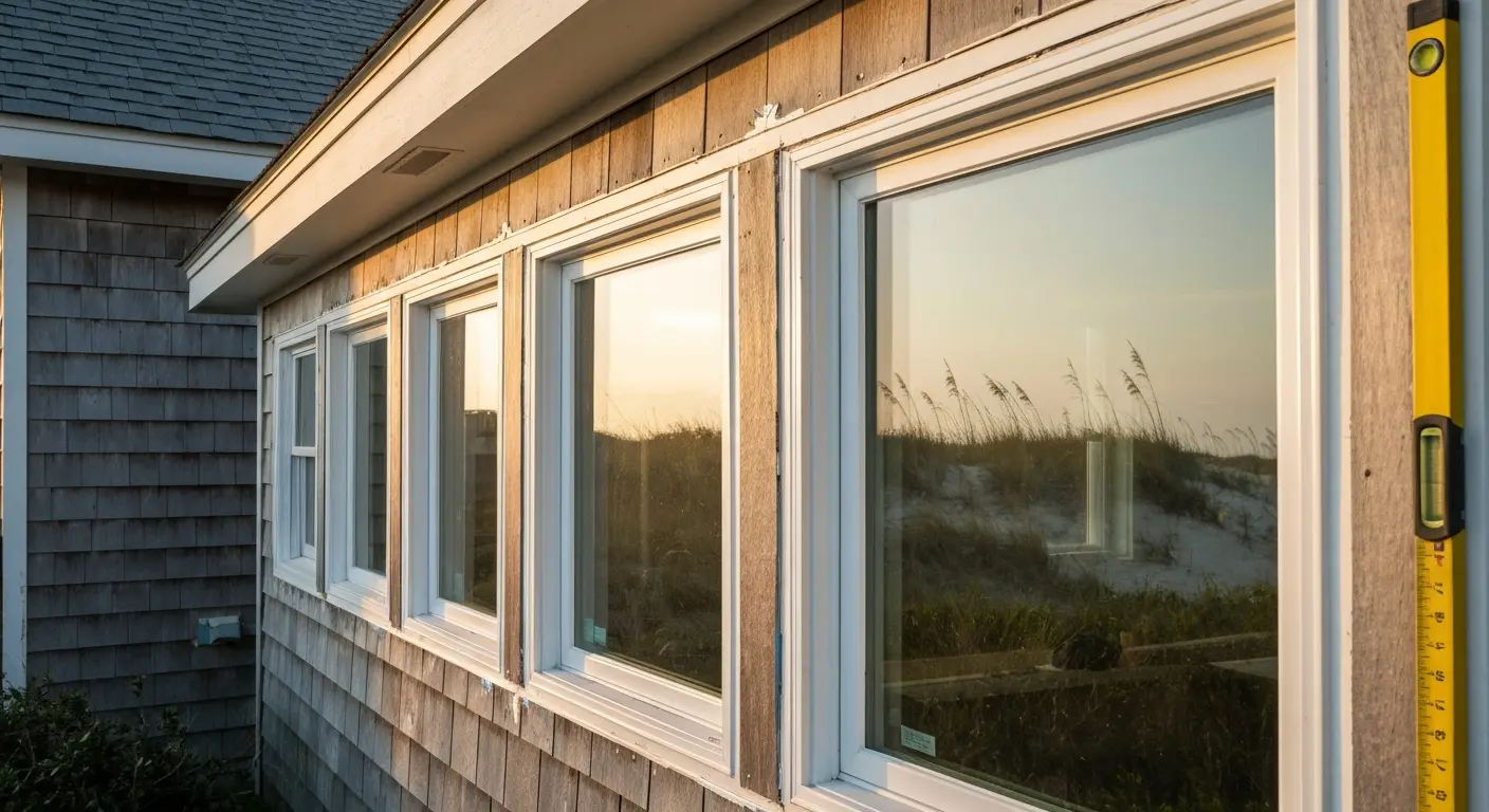 Energy-efficient window replacement