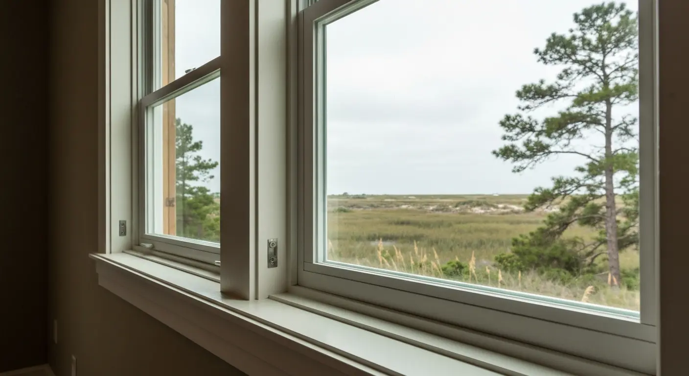 Impact window installation