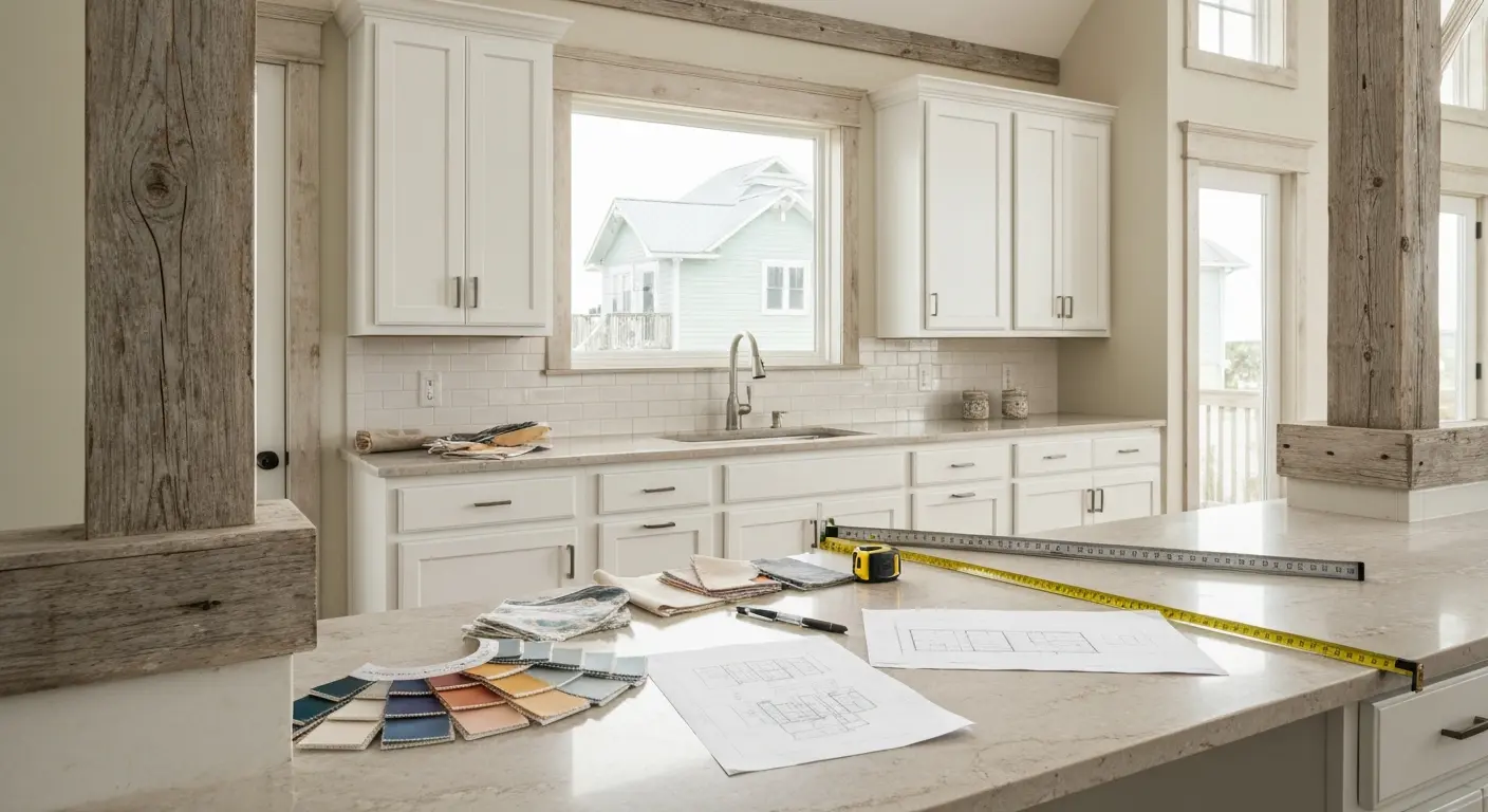 Custom kitchen design consultation