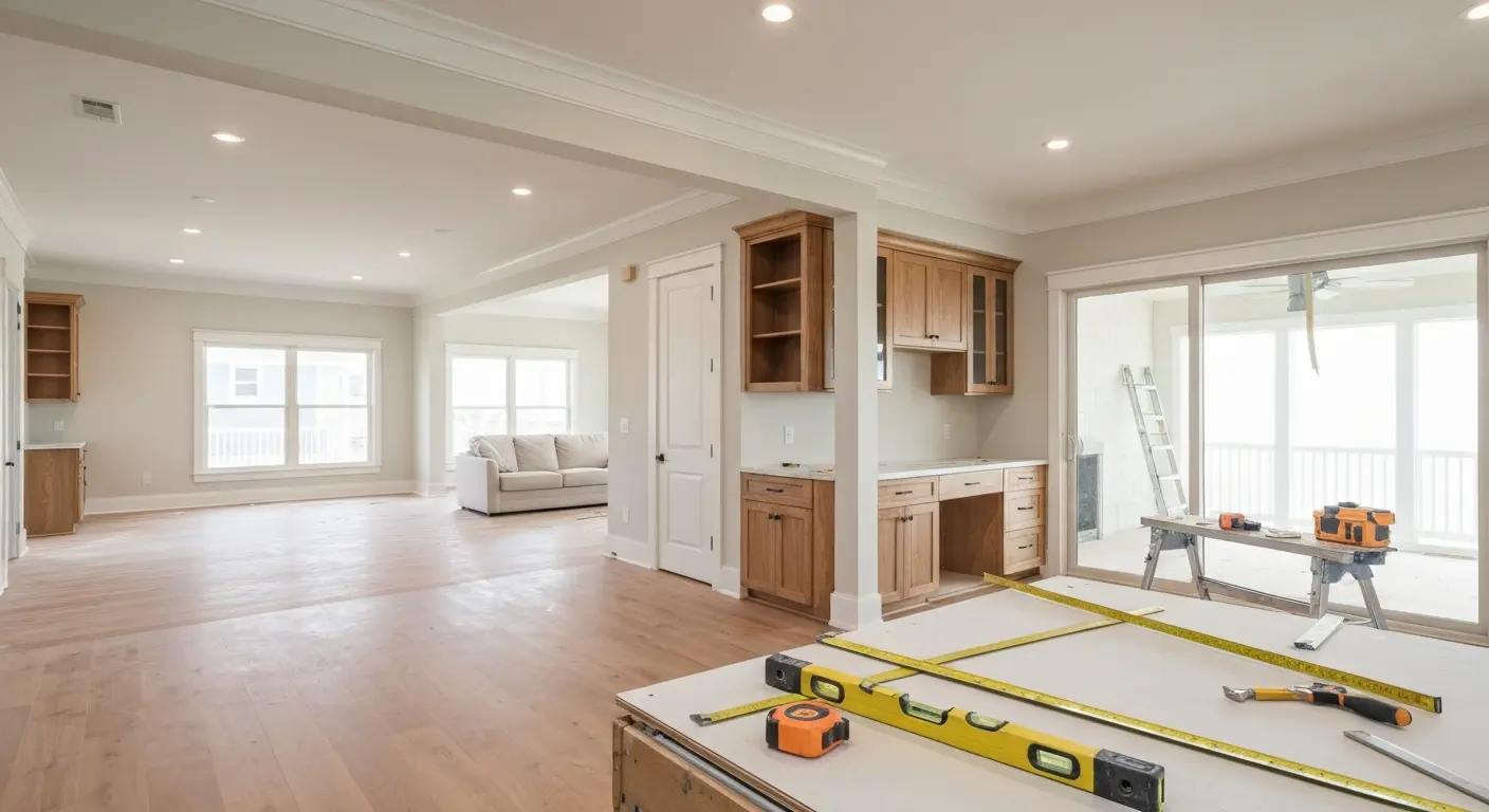 Custom home renovation near Kitty Hawk Beach