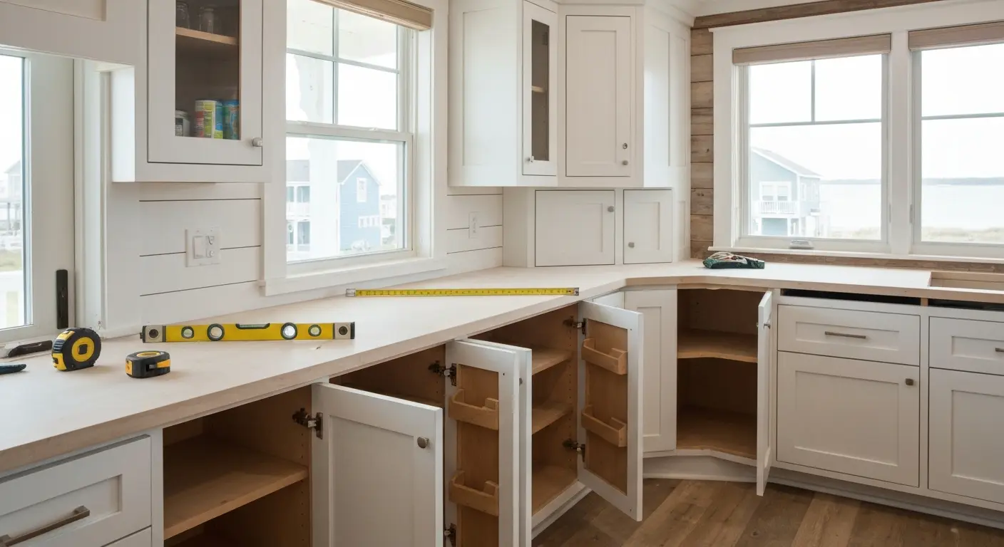Custom kitchen cabinets
