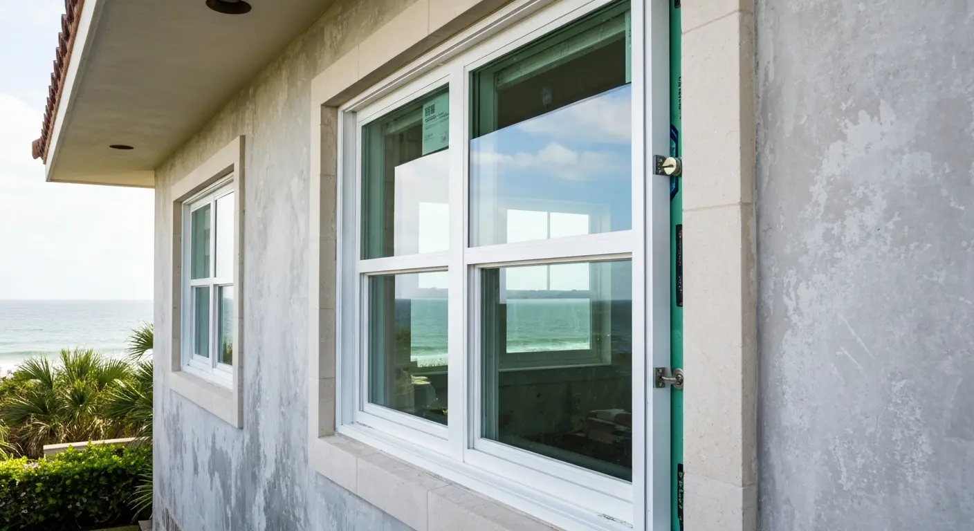 Hurricane-rated windows