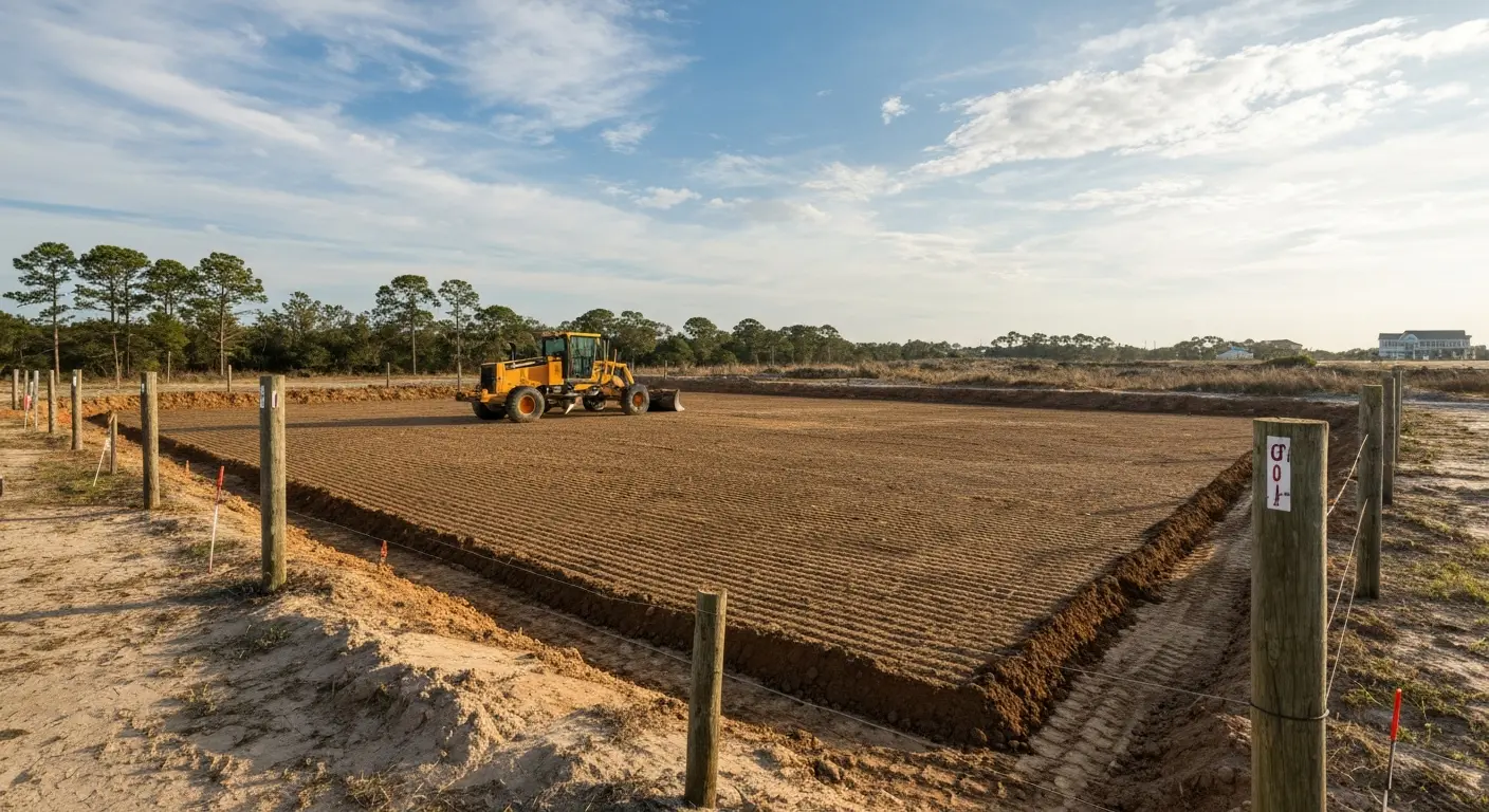 Land clearing and site development