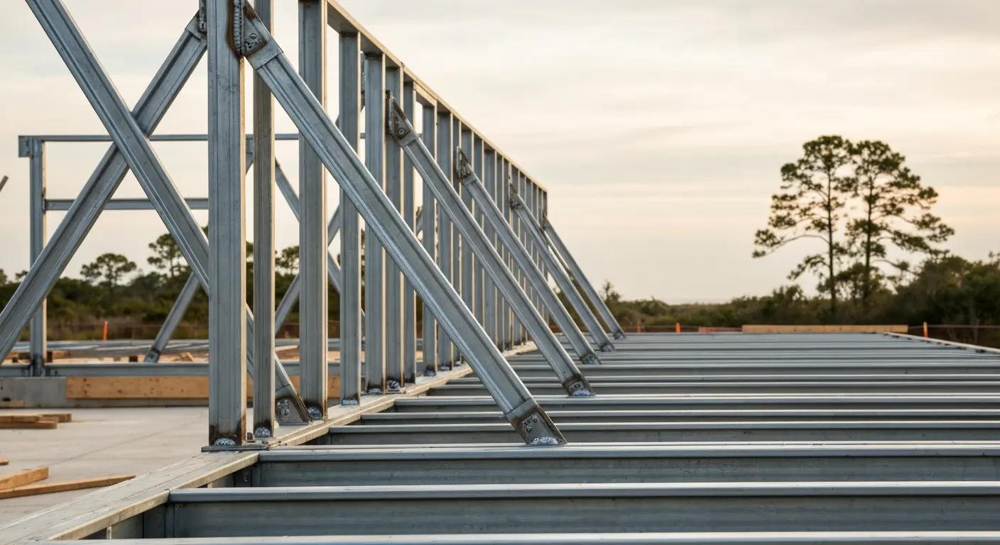 Commercial building construction