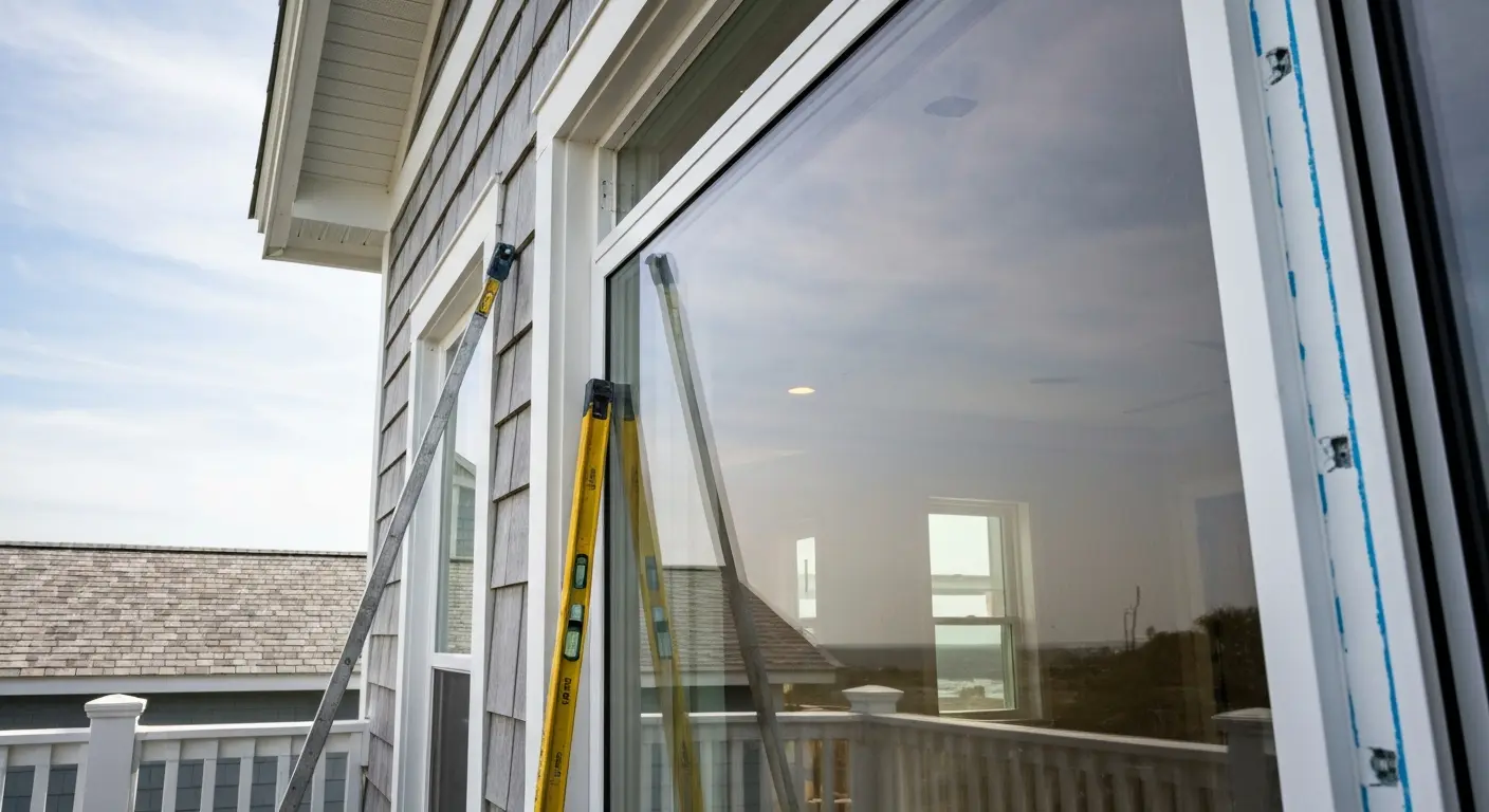 New window and door installation