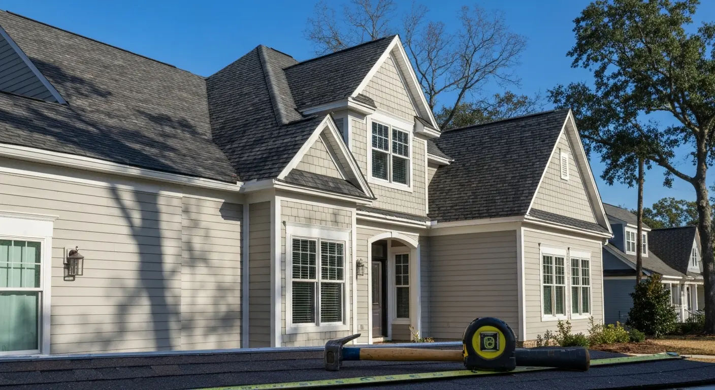 Exterior renovation project