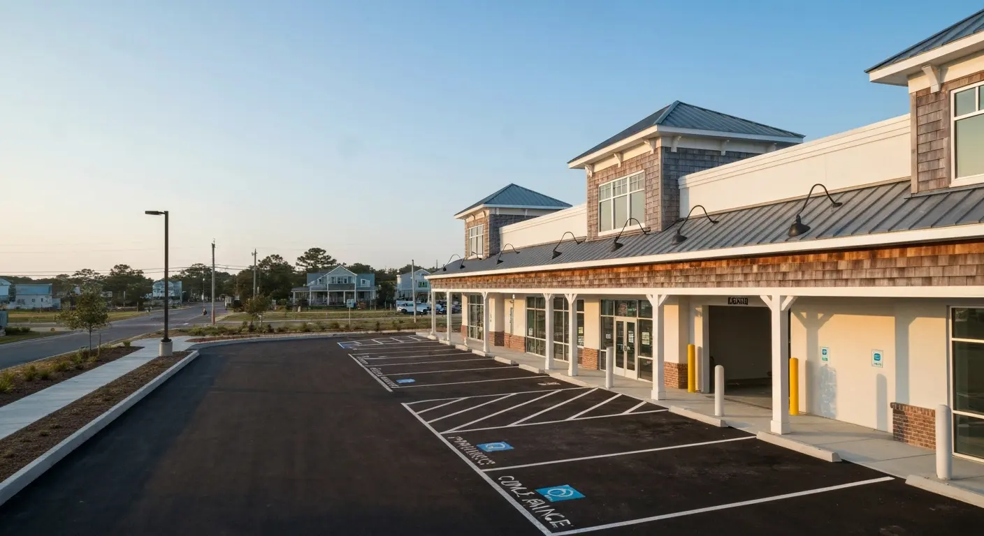 Commercial retail project in Duck