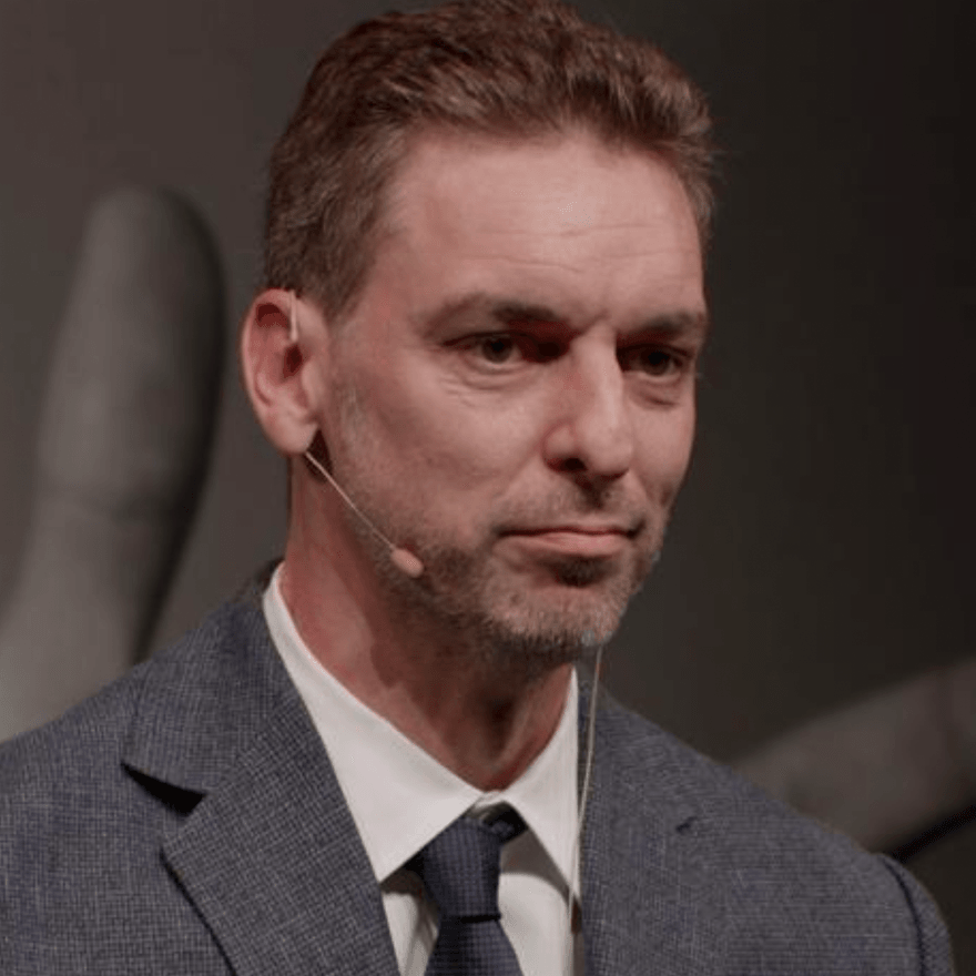 Pau Gasol y David Sobrino