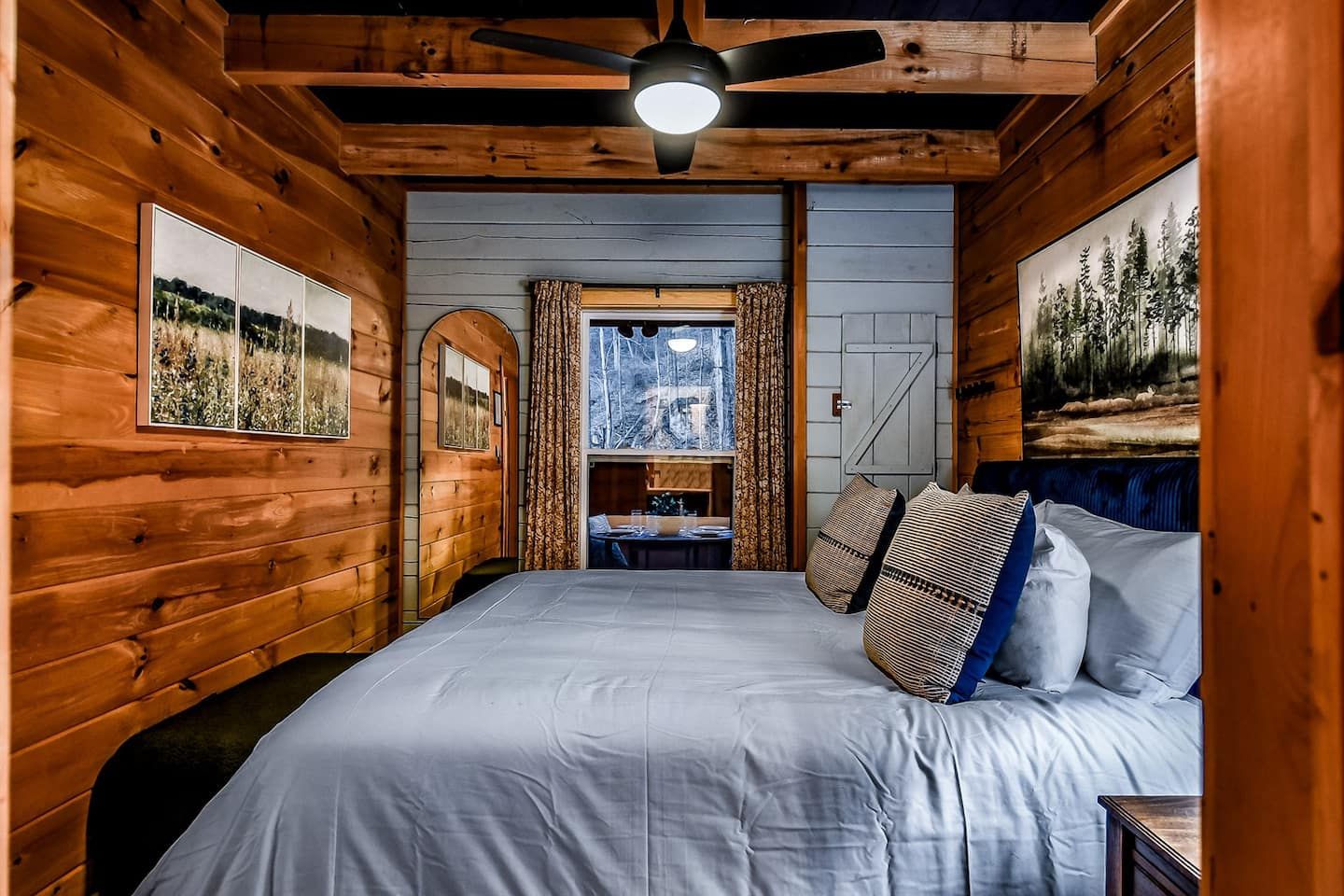 Details matter — from the softness of the pillows to the calm of the room itself, this bedroom is designed to invite rest and unhurried mornings.