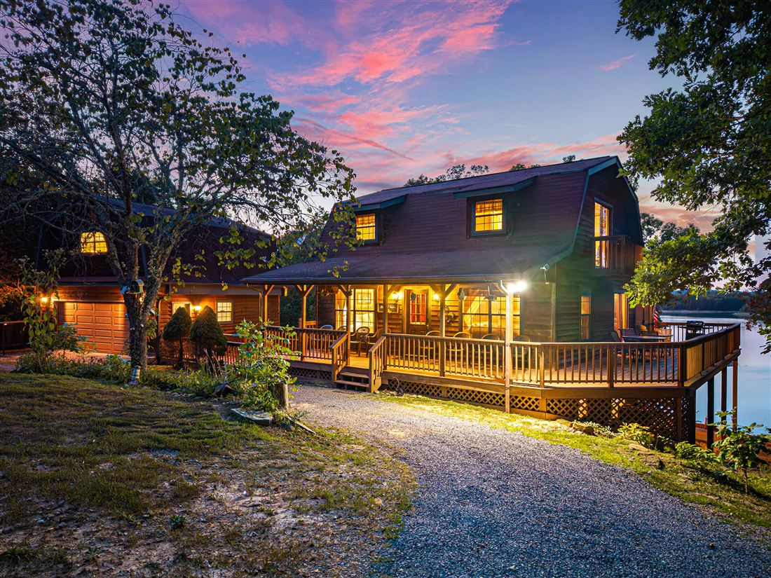The garage suite and front of the house