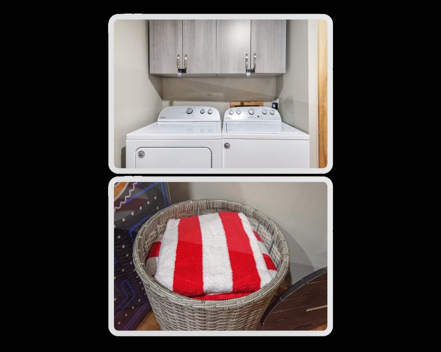 Enjoy the convenience of in-home laundry with a full-size washer and dryer, perfect for refreshing clothes after a mountain adventure. Fresh towels are always on hand, making it easy to stay comfortable, clean, and ready for whatever comes next.