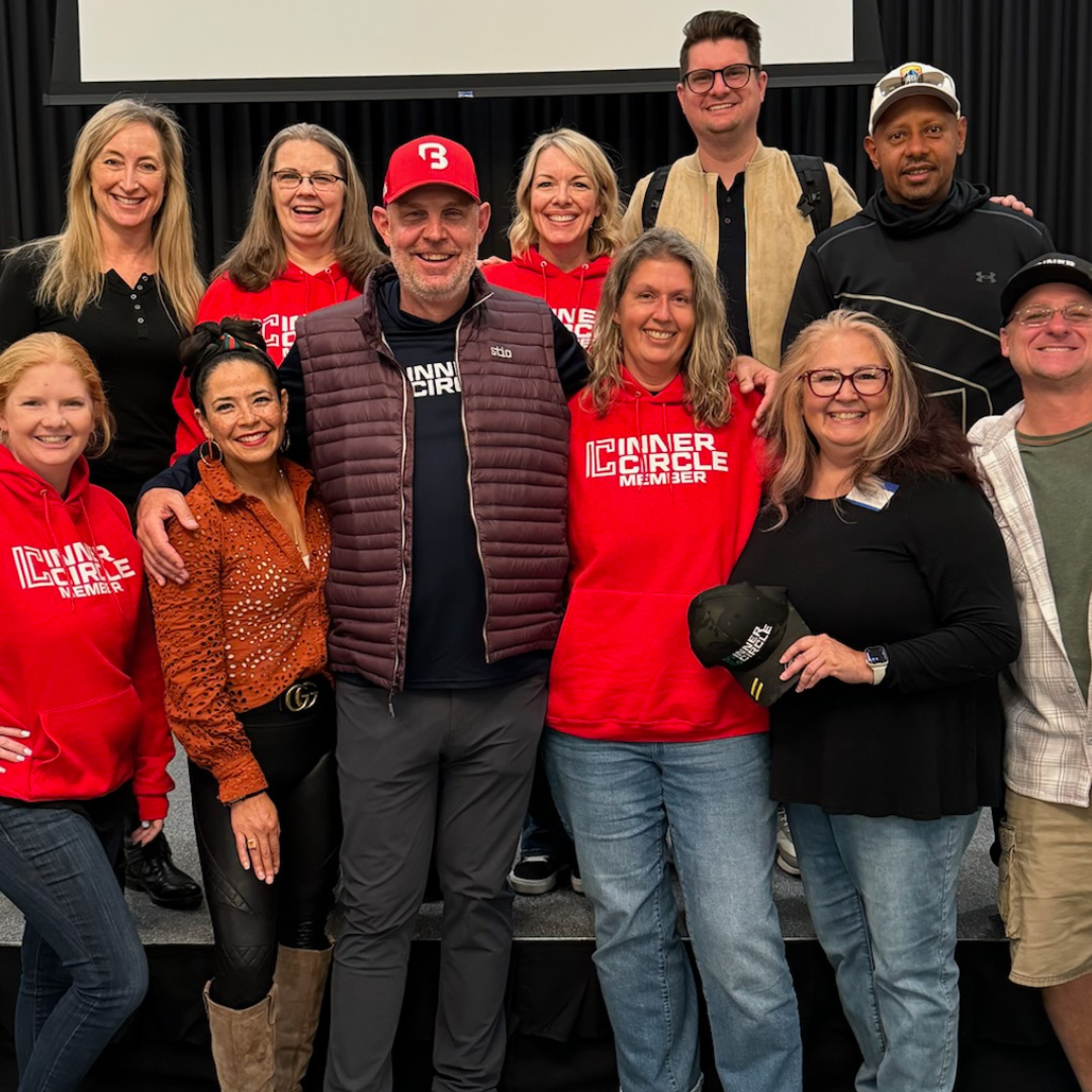Amanda with fellow members of Bill Faeth's Inner Circle