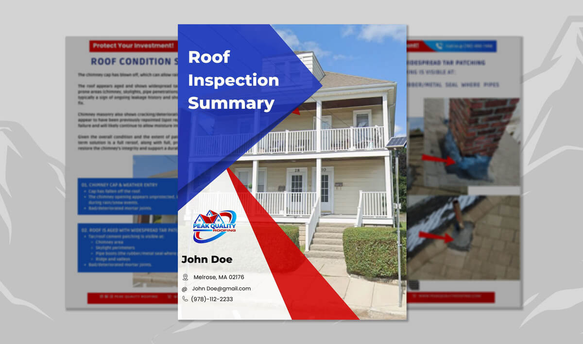 Roof Inspection Melrose MA