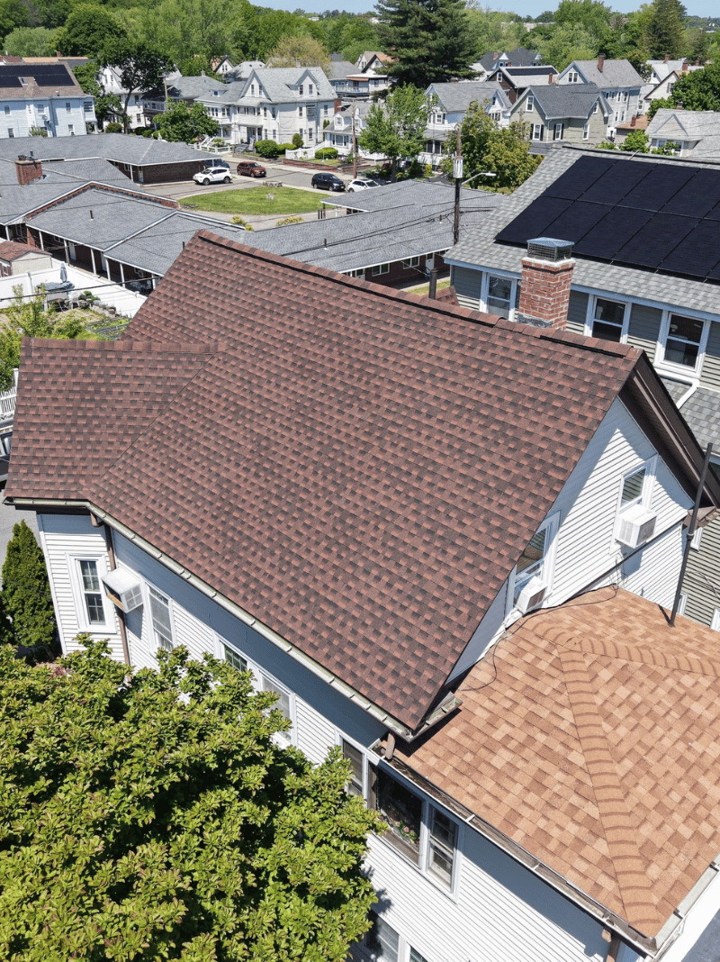 Roofing project in Malden Massachusetts