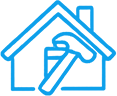 Roof repair icon