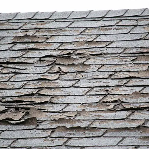 aging roof shingles before replacement