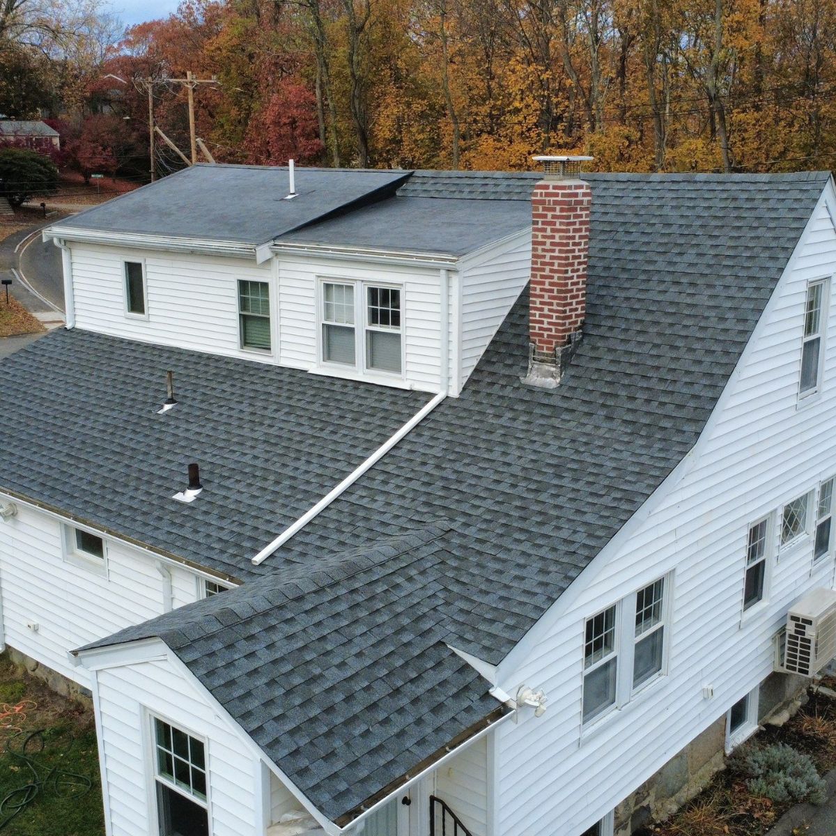 Wakefield MA roof replacement project by Peak Quality Roofing