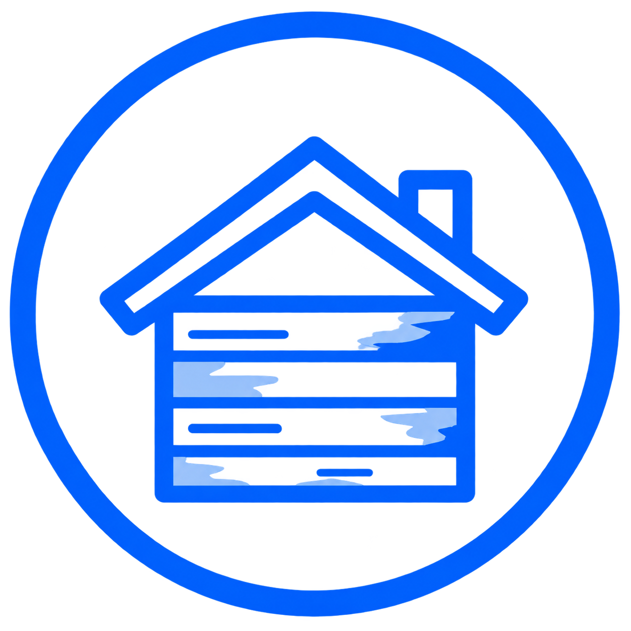 Worn siding icon