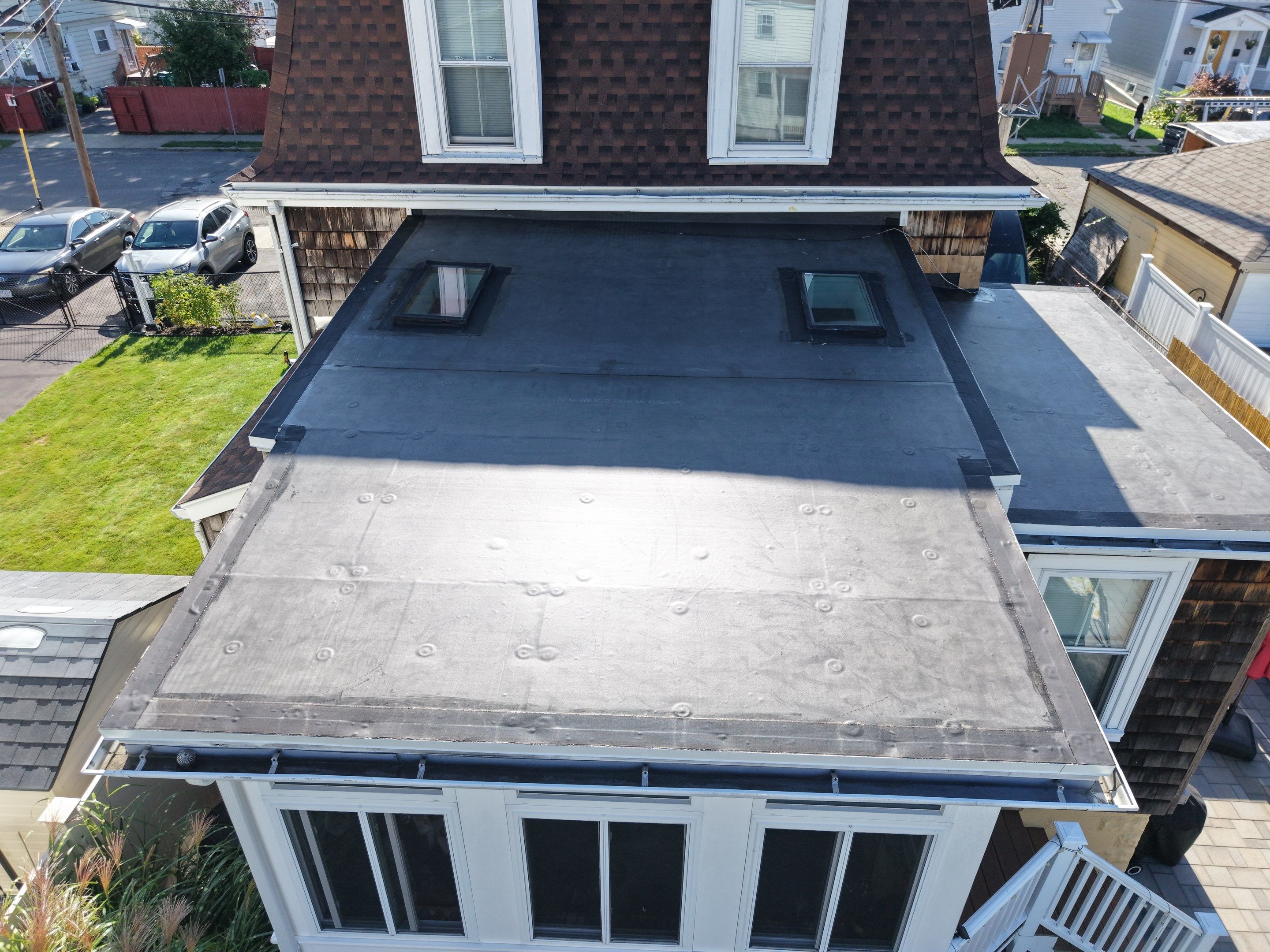 Low slope roofing