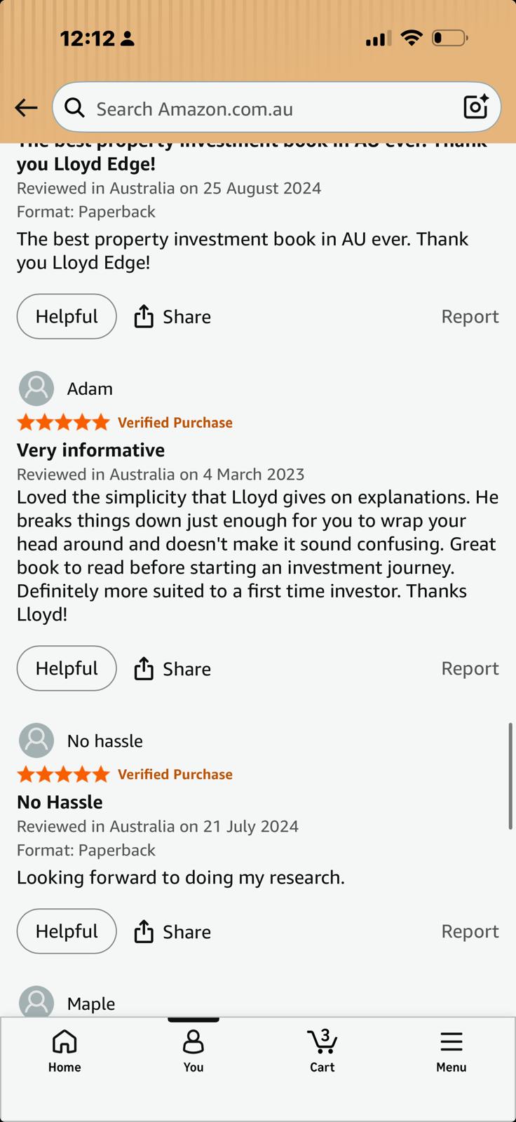 Client review