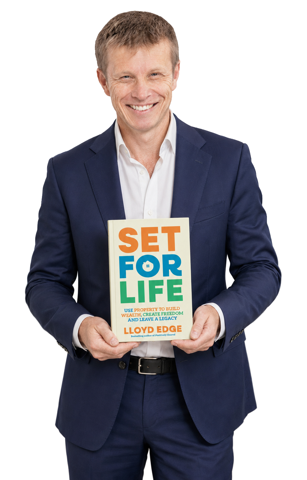 Lloyd Edge holding Set for Life book