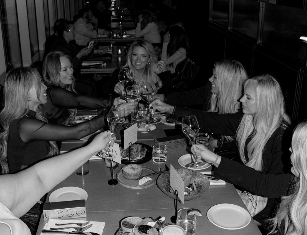 OSIX stylists at dinner