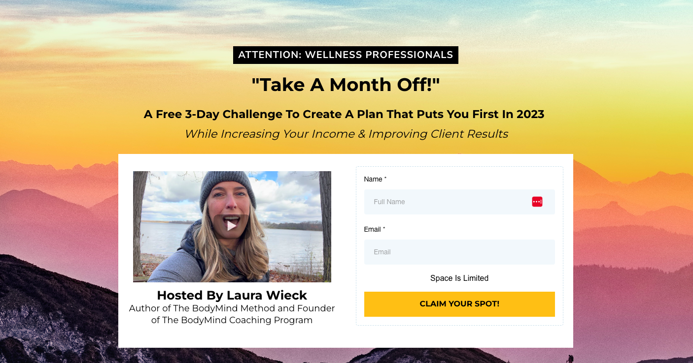 Take A Month Off | VIP Upgrade