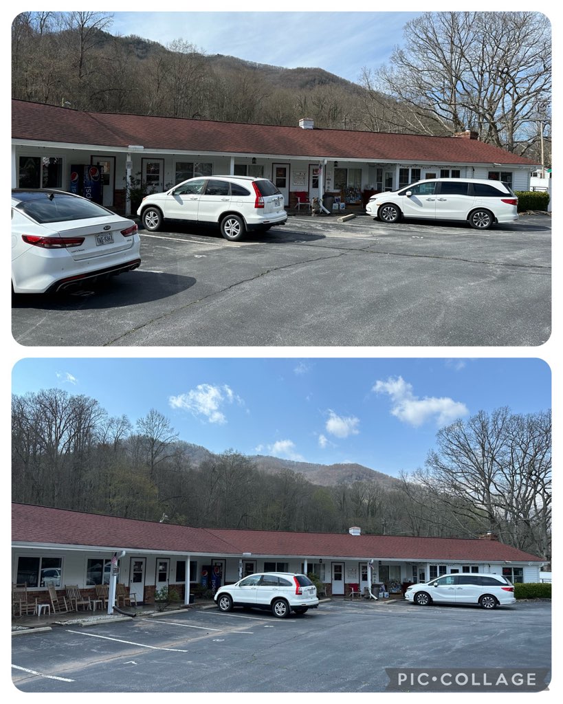 Blue Ridge Mountains of Western North Carolina near Waynesville