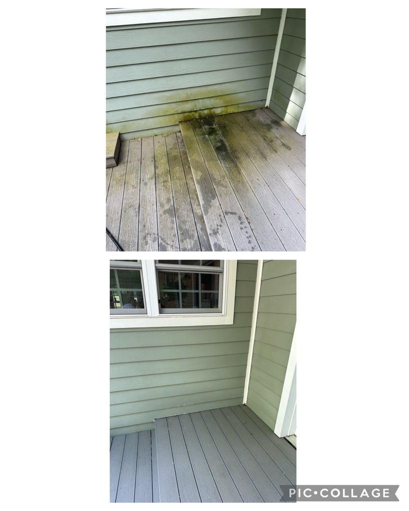 Rivenbark's Services LLC house washing in Waynesville, NC