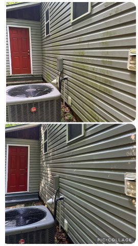 Rivenbark's Services LLC house washing in Waynesville, NC