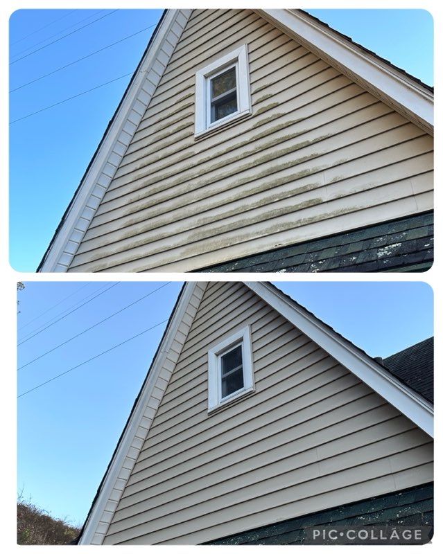 Rivenbark's Services LLC house washing in Waynesville, NC