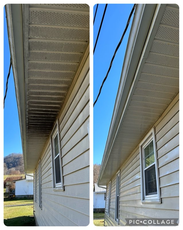 Rivenbark's Services LLC house washing in Waynesville, NC
