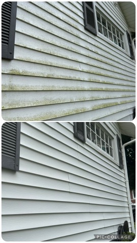 Rivenbark's Services LLC house washing in Waynesville, NC